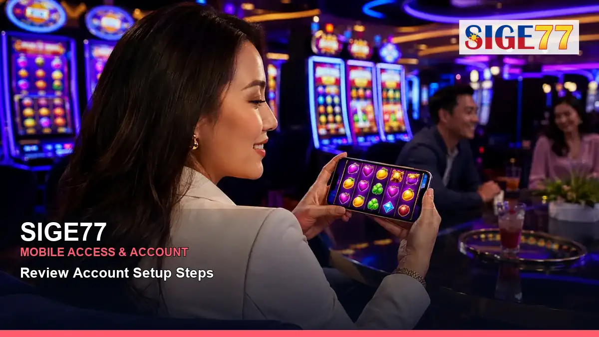 SIGE77 player account support on mobile in the Philippines
