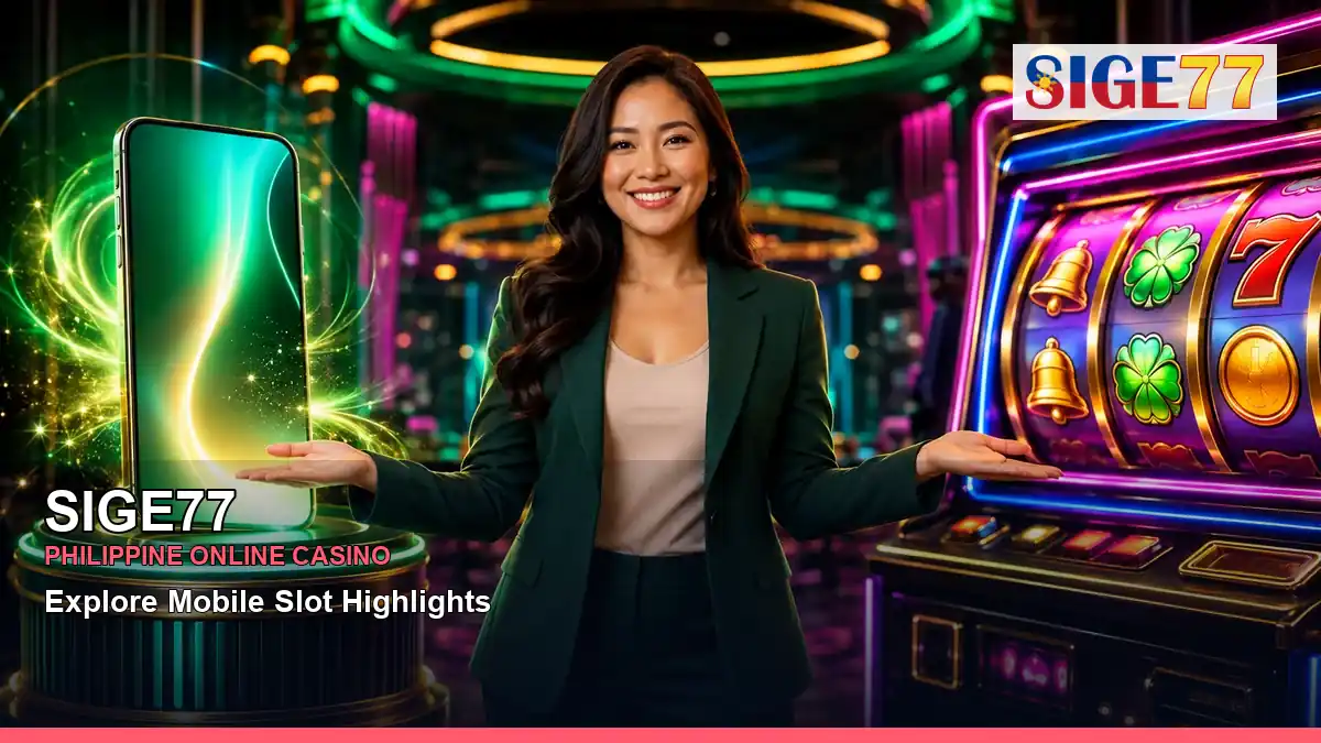 SIGE77 casino app and game selection for Philippine players with featured game highlights