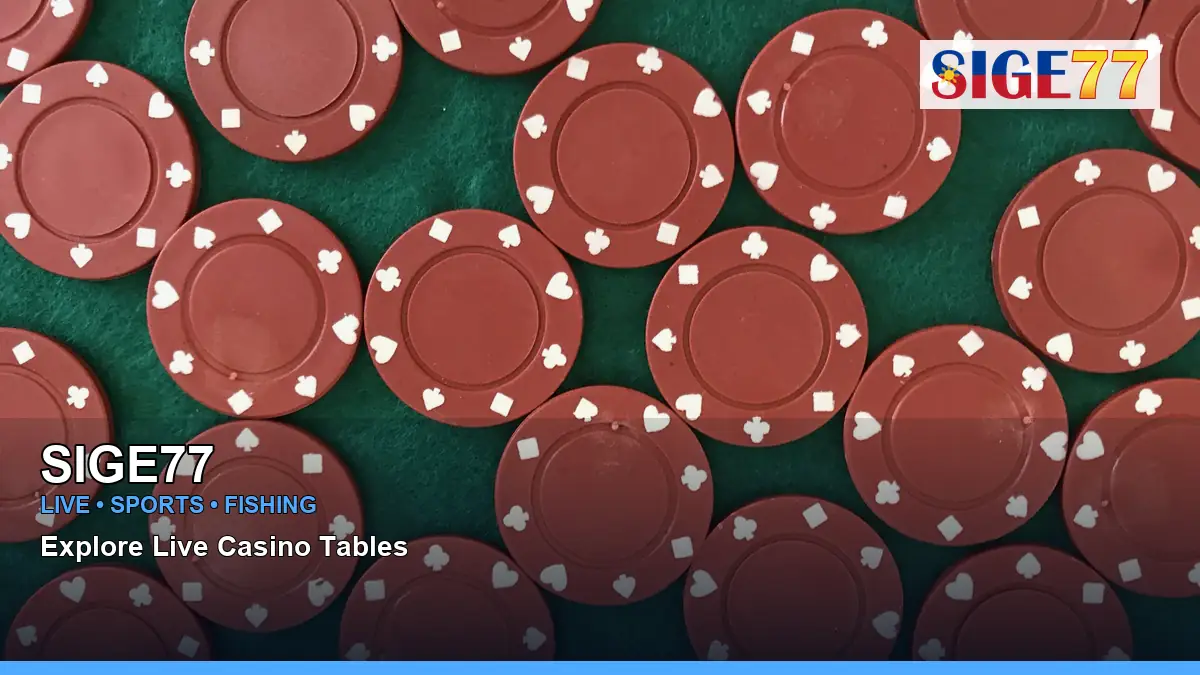 SIGE77 live casino tables for Philippine players